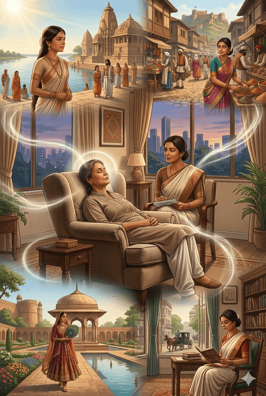 Past Life Regression Karmic Rays